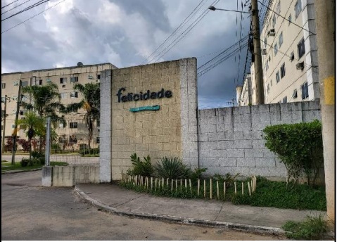 Apartamento em Queimados, Vila Sao Joao, Estrada Antonio Soares, N. 995, Apto 105, Bl 04 - Ewstrada Cabucu Queimados, RJ. Área: 46.47m2