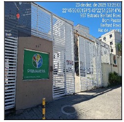 Apartamento em Belford Roxo, Bom Pastor, Estrada Belford Roxo, N. 907, Apto 4c31, Bl 04, RJ. Área: 45m2