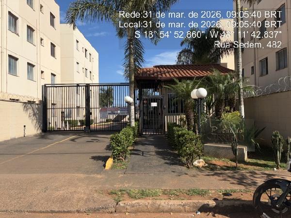 Apartamento em Uberlândia, Morumbi, Rua Sedem, N. 393, Apto 103, Pav 01 Bl 01, MG. Área: 43.94m2