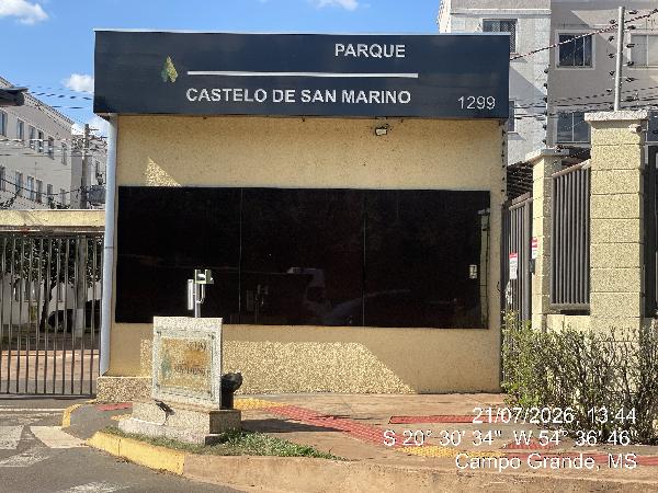 Apartamento em Campo Grande, Pioneiros, Avenida Senador Antonio Mendes Canale, N. 1299, Apto 112, Bl 02 Pav 01, MS. Área: 40.87m2