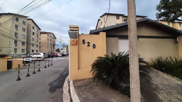 Apartamento em Rio de Janeiro, Inhoaiba, Rua Professor Paulo Ribeiro, N. 520, Apto 503, Bl 06, RJ. Área: 45.04m2