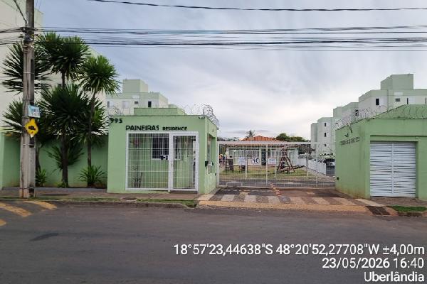Apartamento em Uberlândia, Chacaras Panorama, Rua Das Paineiras, N. 995, Apto 103, Terreo Bloco 04, MG. Área: 42.95m2