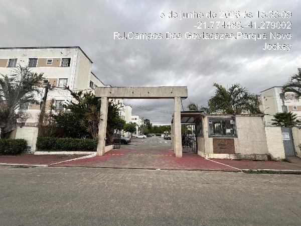 Apartamento em Campos dos Goytacazes, Parque Novo Jockey, Rua Joao Cabral De Melo Neto, N. 81, Apto 104, Bl 13, RJ. Área: 47.64m2