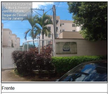 Apartamento em Duque de Caxias, Barro Branco, Rua Echeverria, N. 170, Apto 504, Bl 09, Lt 09, Qd 07, RJ. Área: 45.76m2 Apartamento em Duque de Caxias, Barro Branco, Rua Echeverria, N. 170, Apto 504, Bl 09, Lt 09, Qd 07, RJ. Área: 45.76m2