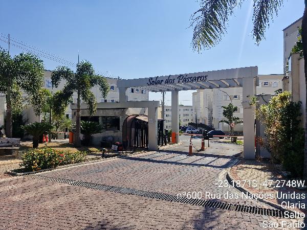 Apartamento em Salto, Olaria, Rua Das Nacoes Unidas, N. 600, Apto 201, Pv 02 Bl 27 Vg 432, SP. Área: 41.47m2