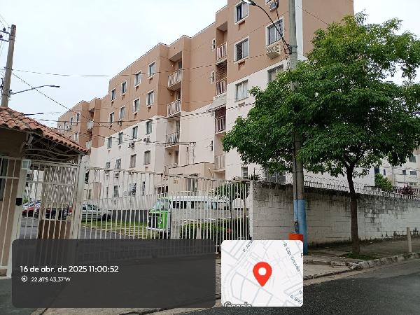 Apartamento em Rio de Janeiro, Pavuna, Rua Braz Cubas, N. 363, Apto 203, Bl 02, RJ. Área: 44.45m2