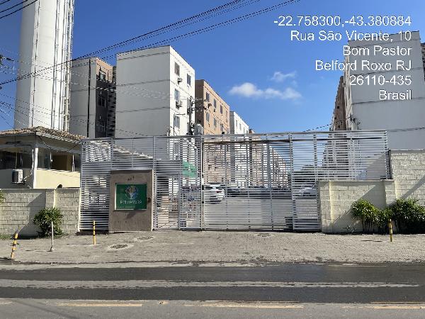 Apartamento em Belford Roxo, Bom Pastor, Estrada Belford Roxo, N. 907, Apto 4c23, Bl 04, Area 1, RJ. Área: 45m2