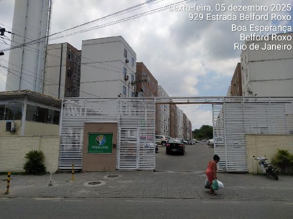 Apartamento em Belford Roxo, Bom Pastor, Estrada Belford Roxo, N. 907, Apto 4a03, Bl 04, RJ. Área: 48m2