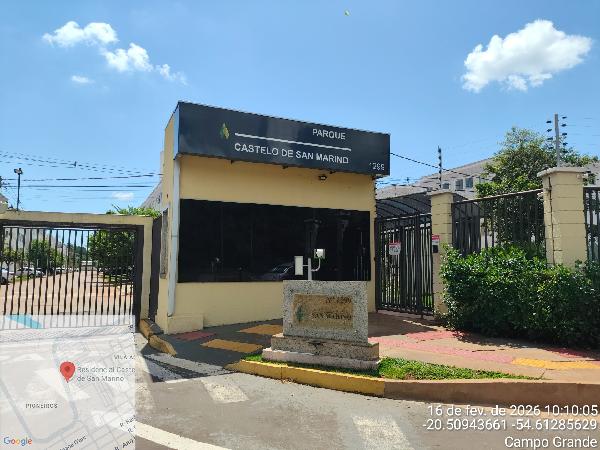 Apartamento em Campo Grande, Pioneiros, Avenida Senador Antonio Mendes Canale, N. 1299, Apto 203, Bl 08 Vg 117, MS. Área: 43.12m2