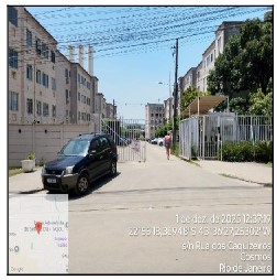 Apartamento em Rio de Janeiro, Cosmos, Rua Dos Caquizeiros, N. 48, Apto 402, Bl 04, Lt 25, Qd C, Pal 13020, RJ. Área: 43.39m2