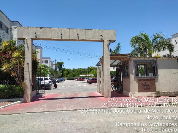 Apartamento em Campos dos Goytacazes, Parque Novo Jockey, Rua Joao Cabral De Melo Neto, N. 81, Apto 206, Bl 03, RJ. Área: 47.64m2
