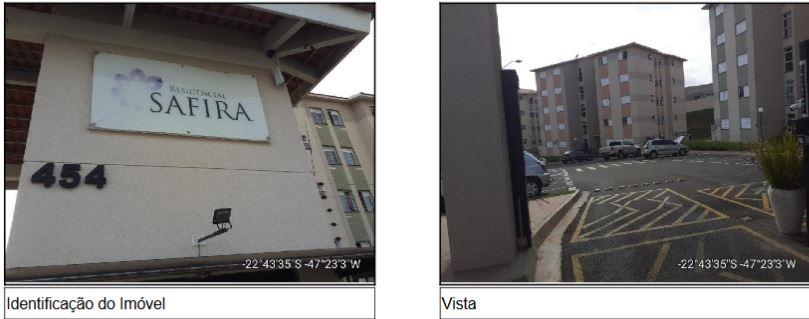 Apartamento em Santa Bárbara d'Oeste, Jóias De Santa Bárbara, Geraldo Pereira De Brito, N. 454, Apto 11, Bl 11 Condominio Residencial Safira, SP. Área: 48.79m2