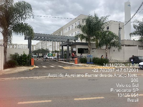 Apartamento em Piracicaba, Campestre, Avenida Laranjal Paulista, N. 3680, Apto 417, Torre 01, SP. Área: 45.64m2