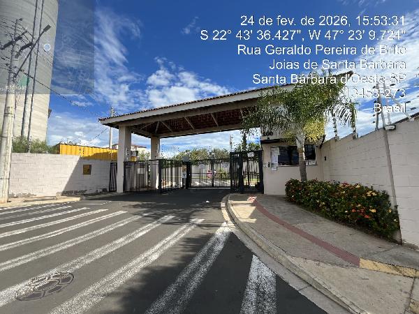Apartamento em Santa Bárbara d'Oeste, Joias De Santa Barbara, Rua Geraldo Pereira De Brito, N. 200, Apto 42, Bl 2, SP. Área: 48.79m2
