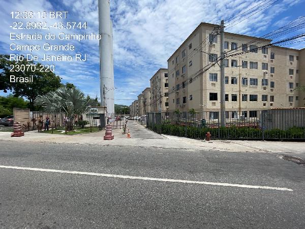 Apartamento em Rio de Janeiro, Campo Grande, Estrada Do Campinho, N. 885, Apto 104, Bl 04, RJ. Área: 44m2