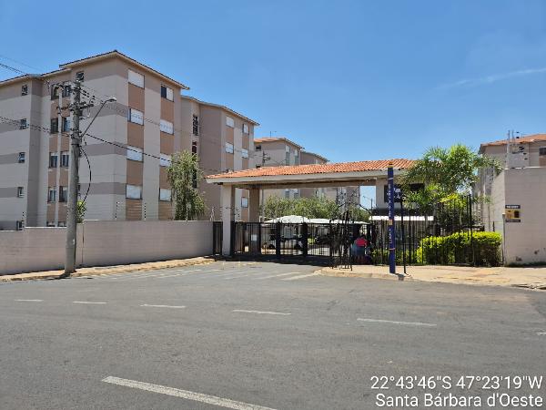 Apartamento em Santa Bárbara d'Oeste, Planalto Do Sol Ii, Rua Argeu Egydio Dos Santos, N. 332, Apto 42, Bl 09, SP. Área: 48.79m2