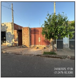 Casa em Birigui, Portal Pq Iii, R 07, N. 41, Qd C3 Lt 26, SP. Área: 43.94m2