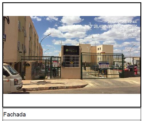 Apartamento em Brasília, Riacho Fundo Ii, Qn 22 (Cond Pau Brasil), N. Sn, Apto 204, Bl 03, Lt 01 E 02, Conj 04, DF. Área: 50.1m2