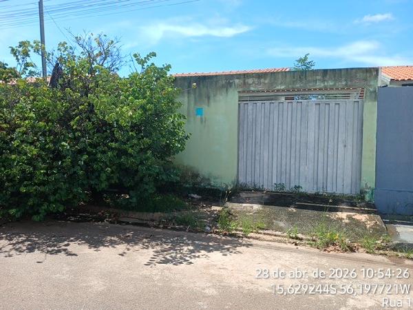 Casa em Várzea Grande, Residencial Veredas, Rua 01, N. Sn, Lt 35 Qd 10, MT. Área: 61.26m2