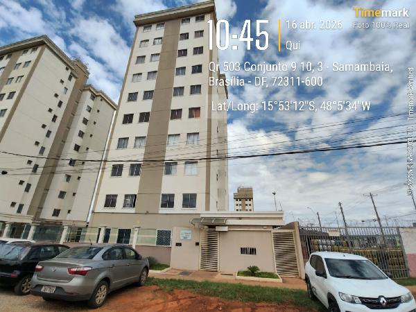 Apartamento em Samambaia, Samambaia Sul, Quadra Qn 503, N. Sn, Apto 102, Lt 02 Ao 06 Cjto 05, DF. Área: 31.05m2