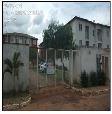 Apartamento em Luziânia, Cidade Osfaya, Rua Tarek, N. Sn, Apto 201, 1 Pavimento Bl.B, GO. Área: 50.8m2