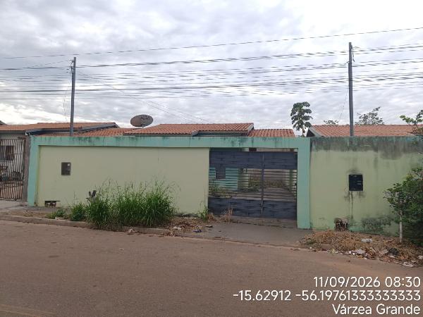Casa em Várzea Grande, Novo Mundo, Rua Das Veredas, N. Sn, Lt 34 Qd 10 Lot Res Veredas, MT. Área: 61.26m2 Casa em Várzea Grande, Novo Mundo, Rua Das Veredas, N. Sn, Lt 34 Qd 10 Lot Res Veredas, MT. Área: 61.26m2