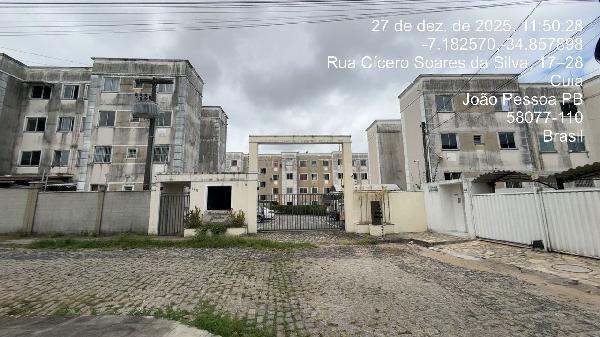 Apartamento em João Pessoa, Cuia, Rua Cicero Soares Da Silva, N. 165, Apto 407, Bl D, PB. Área: 43.62m2