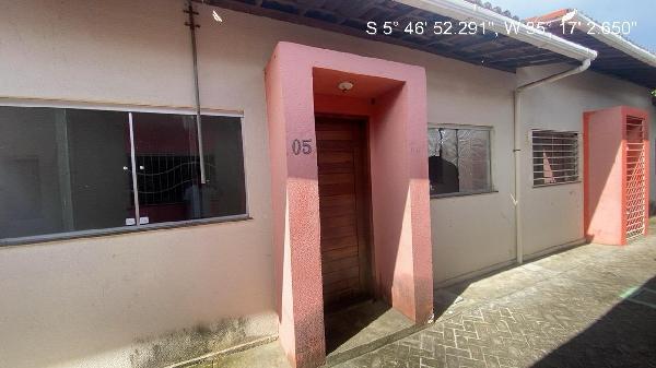 Casa em São Gonçalo do Amarante, Parque Dos Ipes, Rua Padre Moura, N. 18, Casa 05, Lote 05 Qd 05, RN. Área: 54.66m2