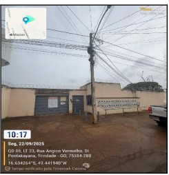 Casa em Trindade, Setor Ponta Kayana, Alameda Das Papoulas, N. Sn, Lt 90, Cs 01, GO. Área: 120m2
