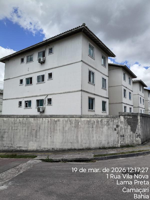 Apartamento em Camaçari, Lama Preta, Rua Sao Francisco De Assis, N. 1, Apto 303, Bl 11 Tipo A, BA. Área: 43.68m2