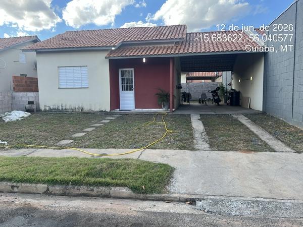 Casa em Cuiabá, Dt Coxipó Da Ponte, Rua E, N. Sn, Tp 06 Lt 50 Qd 07, MT. Área: 81.69m2