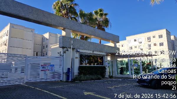 Apartamento em Canoas, Sao Jose, Rua Guaruja, N. 300, Apto 501, Bl 20 Box 440, RS. Área: 41.58m2