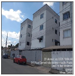 Apartamento em Igarapé, Jardim Das Roseiras, Rua Carmelinda AnunciaÇÃO Prado, N. 215, Apto 301, Lt 02b Qd 04, MG. Área: 47.75m2