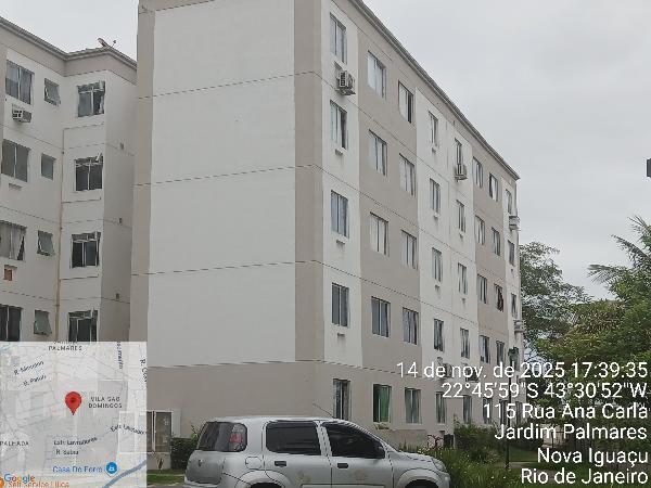 Apartamento em Nova Iguaçu, Jardim Palmares, Rua Ana Carla, N. Sn, Apto 403, Bl 20, RJ. Área: 43.3m2