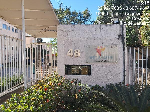 Apartamento em Rio de Janeiro, Cosmos, Rua Dos Caquizeiros, N. 48, Apto 107, Bl 06, RJ. Área: 43.39m2