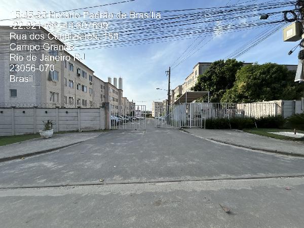 Apartamento em Rio de Janeiro, Cosmos, Rua Dos Caquizeiros, N. 48, Apto 101, Bl 07, Lt 25, Qd C, Pal 13020, RJ. Área: 44m2