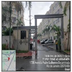 Apartamento em Rio de Janeiro, Santa Cruz, Rua Projetada B, N. 20, Apto 507, Bl 01, RJ. Área: 48.11m2