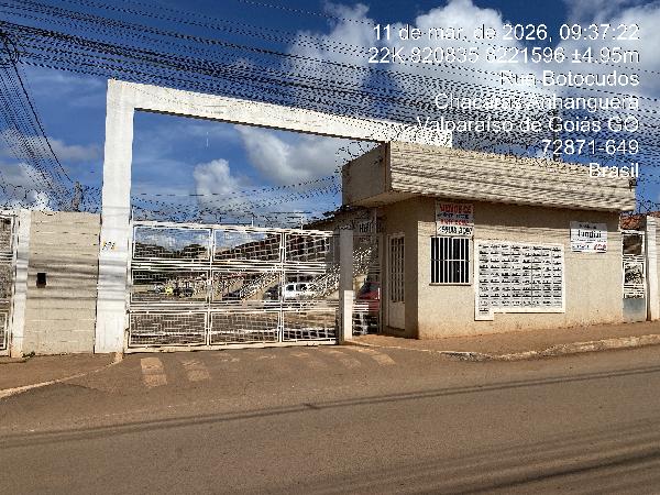 Apartamento em Valparaíso de Goiás, Chacaras Anhanguera, Rua Botocudos, N. Sn, Apto 14, Bl B Glb C Ch 11 Qd 09, GO. Área: 46.16m2