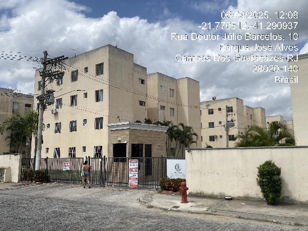 Apartamento em Campos dos Goytacazes, Parque Joquei Club, Rua Julio Barcelos, N. 378, Apto 402, Bl 26, RJ. Área: 45.96m2