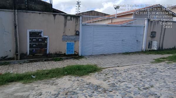 Casa em Caucaia, Mestre Antonio, Rua Vitoria, N. 329, Casa 6, Tipo A, CE. Área: 50.81m2