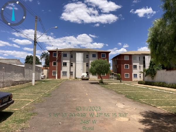 Apartamento em Luziânia, Cidade Osfaya, Quadra 20, N. Sn, Apto 201, 1pav, Bl F, Lt A1 Tarek, GO. Área: 50.8m2