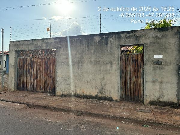 Casa em Porto Franco, Vila Esperança, Rua 5, N. Sn, Lt 03 Qd C4, MA. Área: 51.06m2