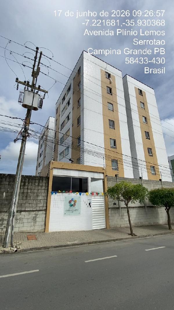 Apartamento em Campina Grande, Ramadinha, Avenida Plinio Lemos, N. 1895, Apto 307,, PB. Área: 48.53m2
