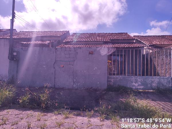 Casa em Santa Isabel do Pará, Santa Lucia, Rua Acacia, N. S/Nº, Lote 13 Quadra C Res Castanheira, PA. Área: 65.27m2