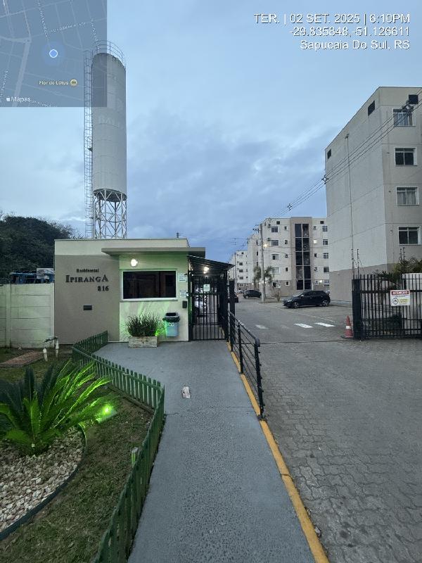 Apartamento em Sapucaia do Sul, Lomba Da Palmeira, Rua Irma Edviges, N. 816, Apto 43, Bl J Box 209, RS. Área: 60.64m2