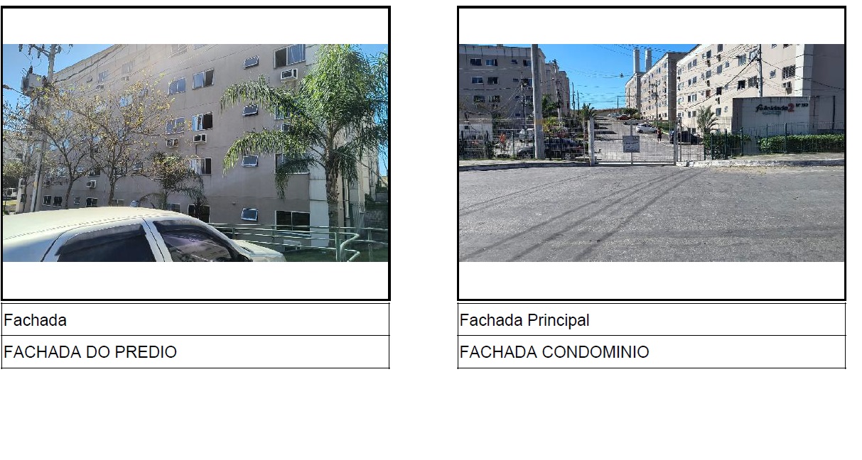 Apartamento em Queimados, Vila Sao Joao, Estrada Antonio Soares (Estrada Cabucu-Queimados), N. 757, Apto 104, Bl 02, RJ. Área: 46.47m2