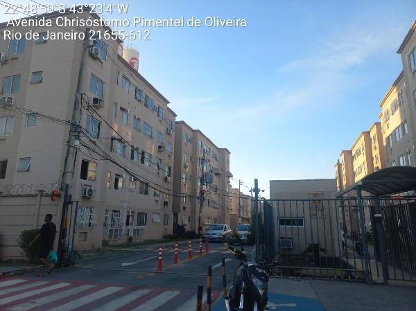 Apartamento em Rio de Janeiro, Anchieta, Avenida Chrisostomo Pimentel De Oliveira, N. 1631, Apto 401, Bl 03, RJ. Área: 41m2 Apartamento em Rio de Janeiro, Anchieta, Avenida Chrisostomo Pimentel De Oliveira, N. 1631, Apto 401, Bl 03, RJ. Área: 41m2