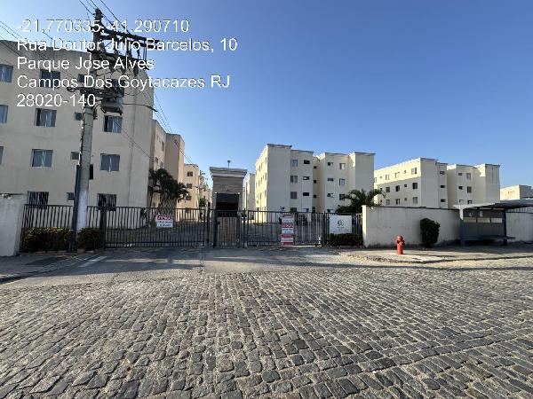 Apartamento em Campos dos Goytacazes, Parque Joquei Club, Rua Doutor Julio Barcelos, N. 3, Apto 104, Bl 26, RJ. Área: 45.96m2