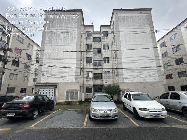 Apartamento em Nova Iguaçu, Jardim Palmares, Rua Ana Carla, N. Sn, Apto 301, Bl 19, RJ. Área: 47.81m2