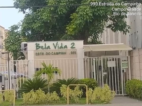 Apartamento em Rio de Janeiro, Campo Grande, Estrada Do Campinho, N. 955, Apto 406, Bl 09, RJ. Área: 43.39m2